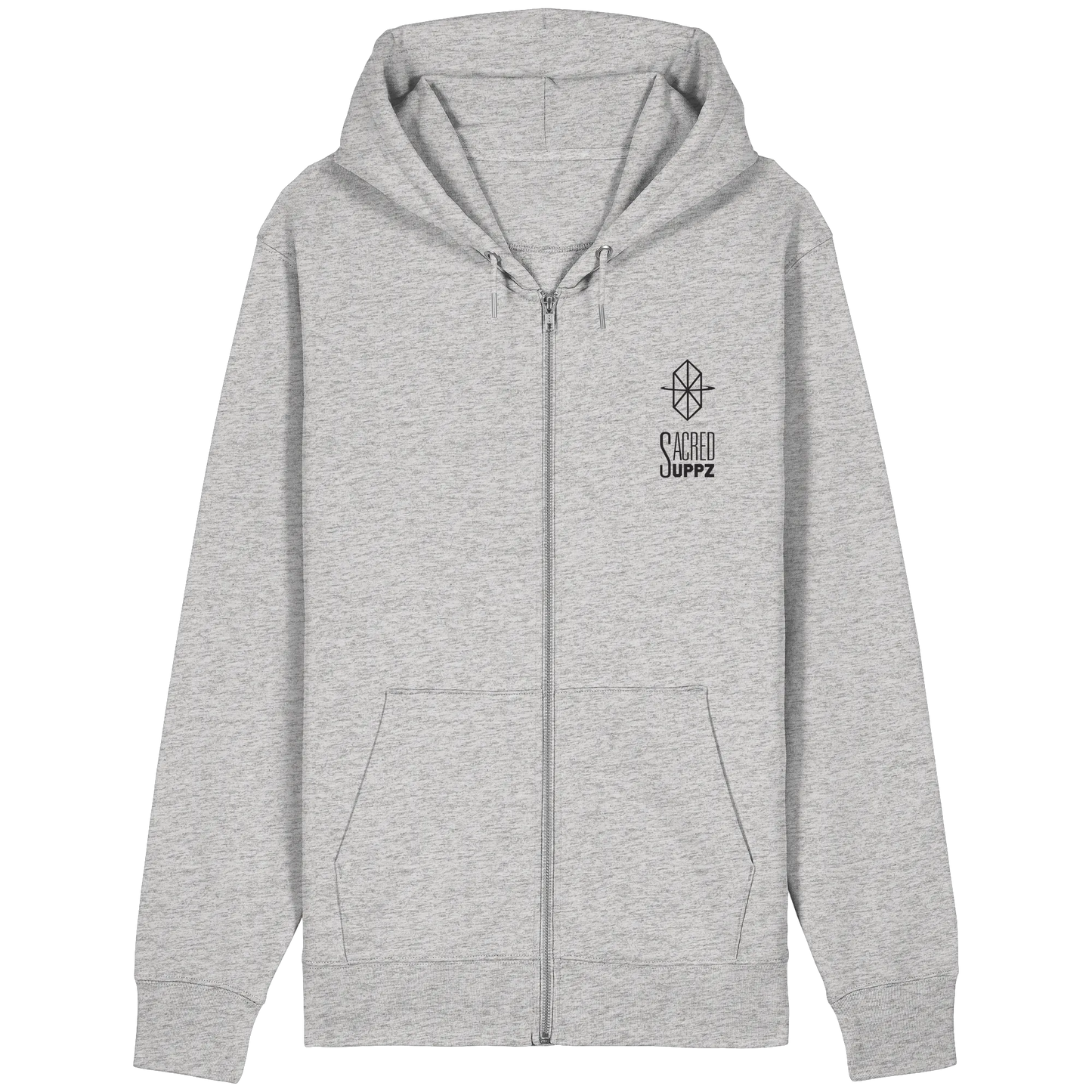 Organic Zip Hoodie 350gsm