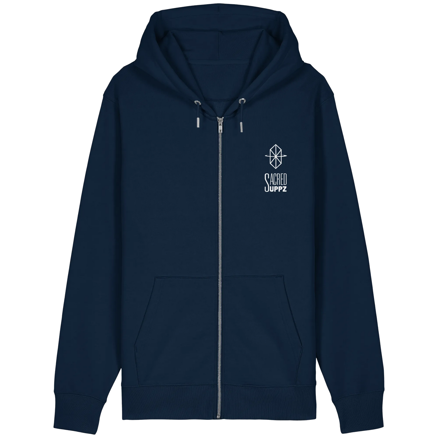 Organic Zip Hoodie 350gsm