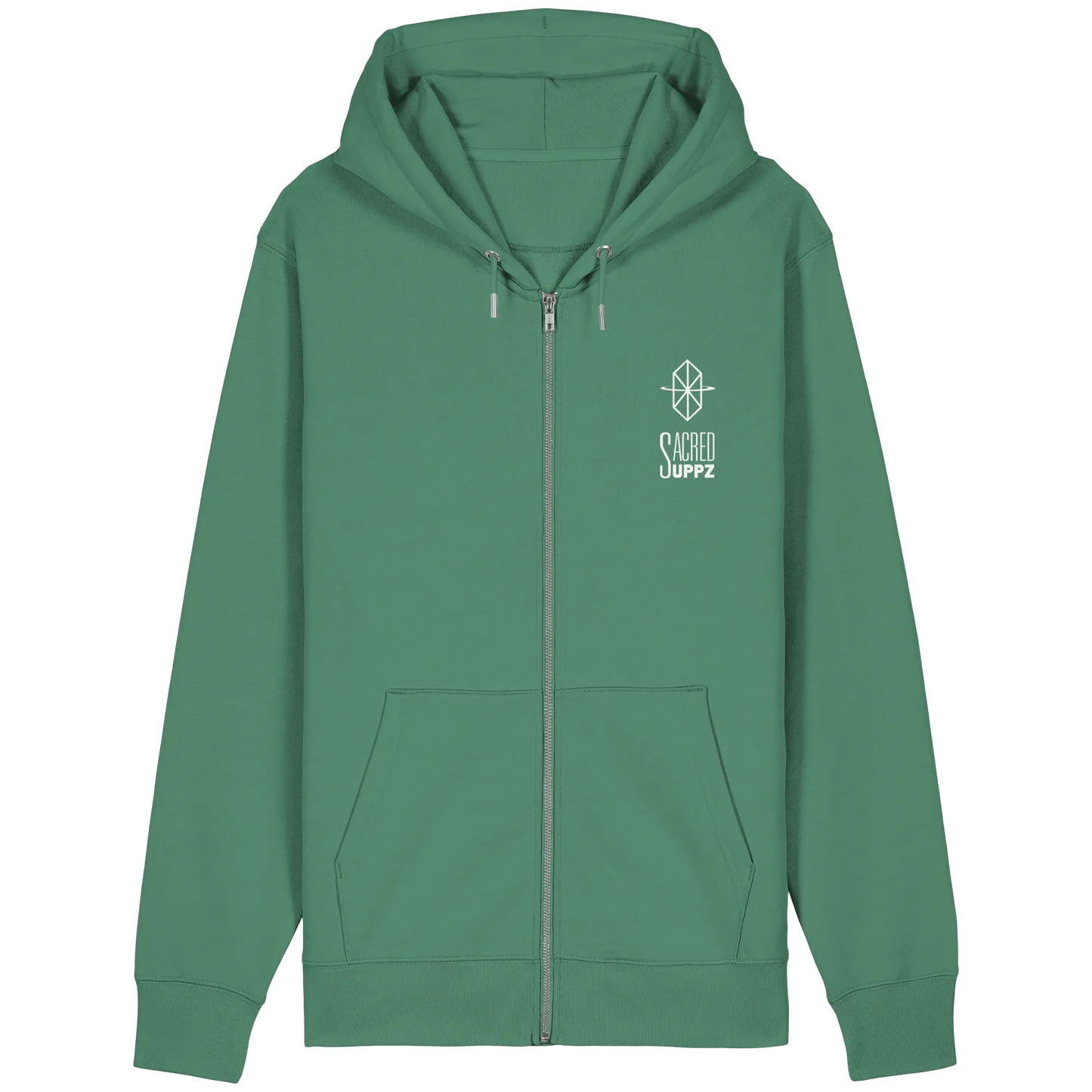 Organic Zip Hoodie 350gsm