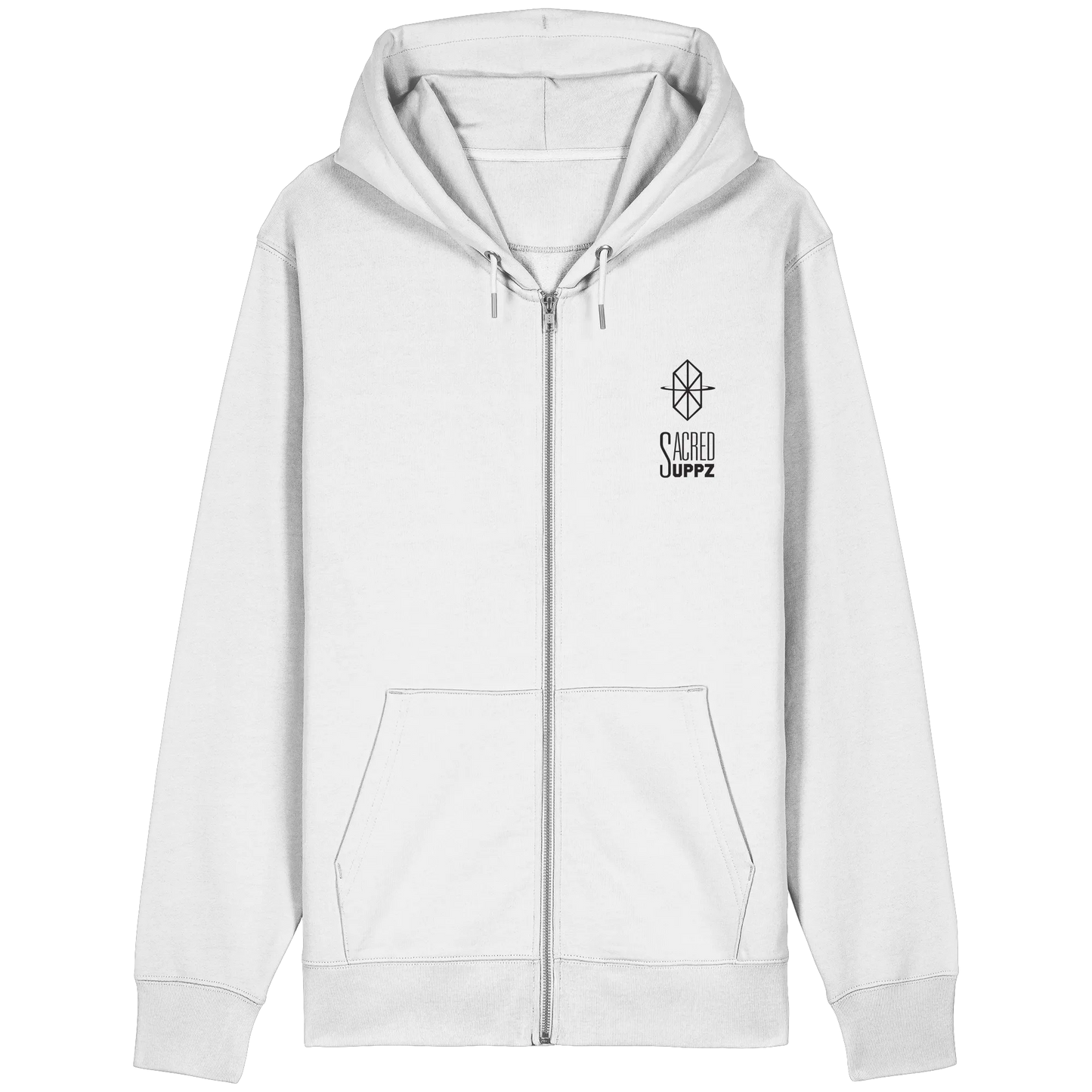 Organic Zip Hoodie 350gsm